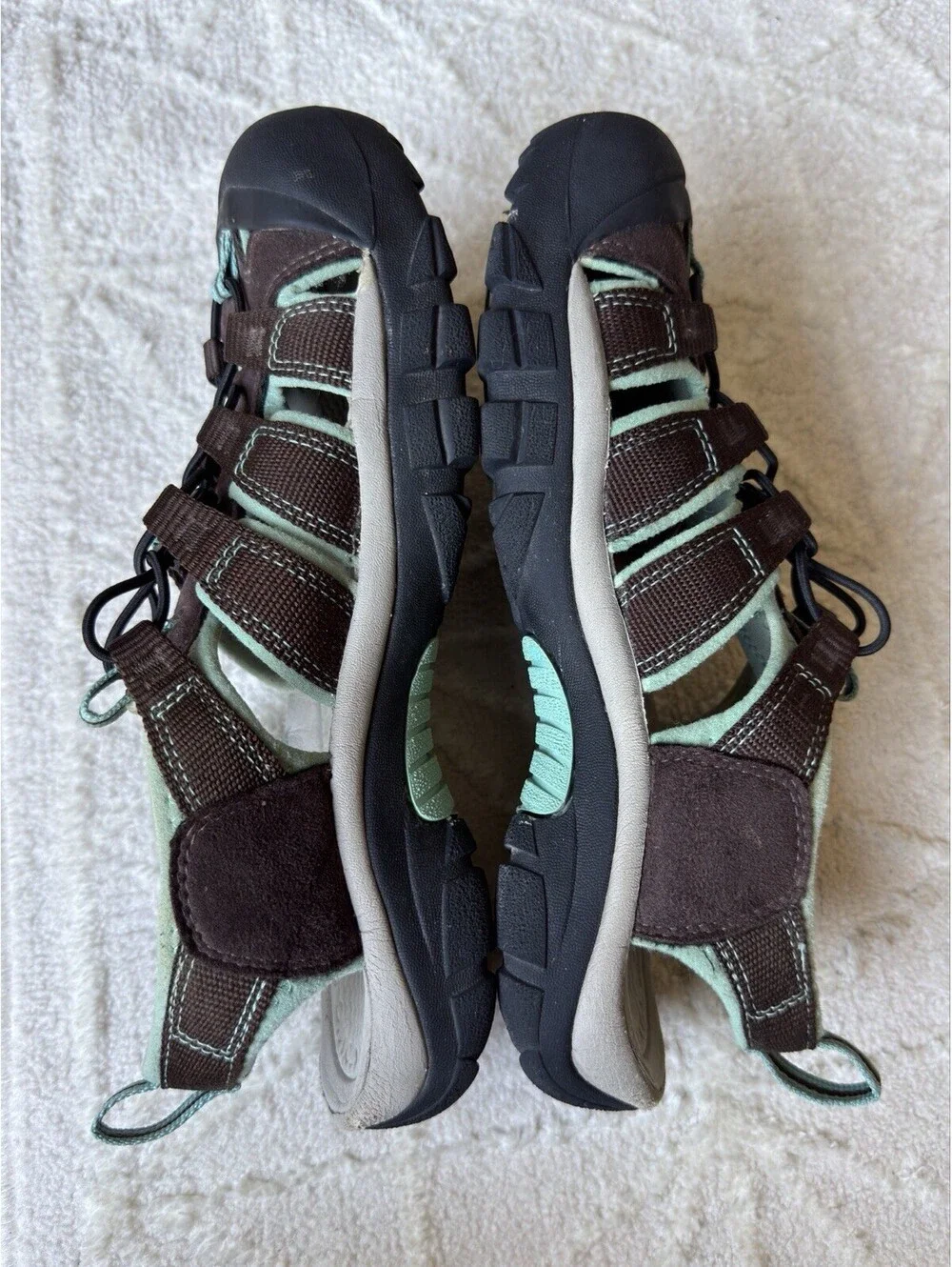 KEEN Newport H2 Women’s 10.5 Brown Waterproof Hiking Water Sandals Closed Toe